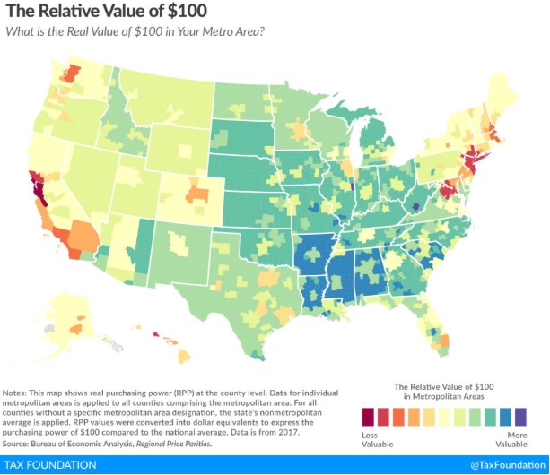 Ben Carlson, A Wealth of Common Sense Map