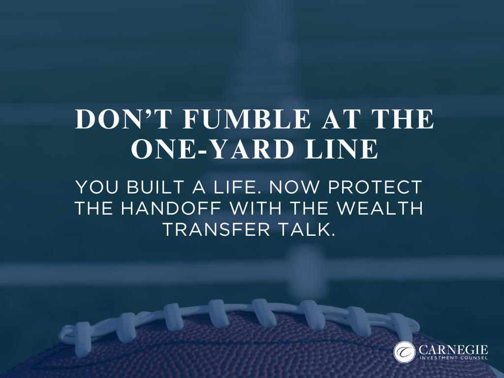 Don’t Fumble at the One-Yard Line