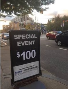 $100 Parking for World Series in Cleveland