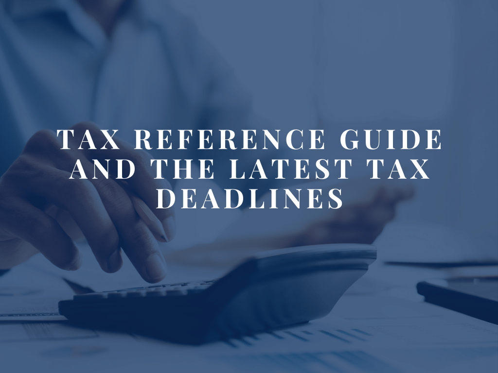 Tax Reference Guide Blog Header